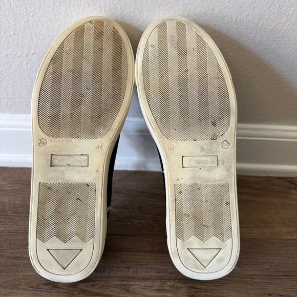 Beckett Simonon black leather sneakers size 44 US 10 - Picture 14 of 14